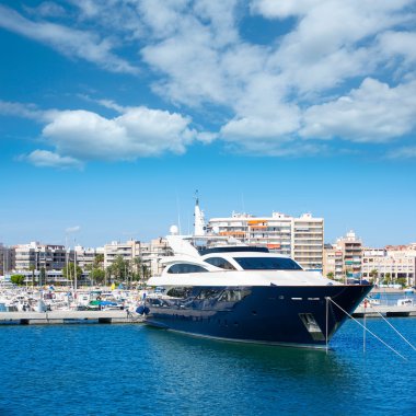 Alicante santa pola port marina Valensiya toplumdan