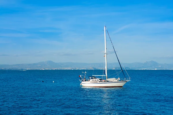 Tabarca 諸島アリカンテ スペインのボート — ストック写真