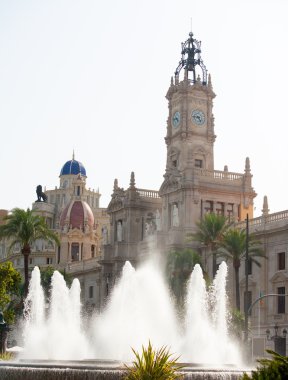 Valencia plaza del ayuntamiento şehir Belediye Meydanı