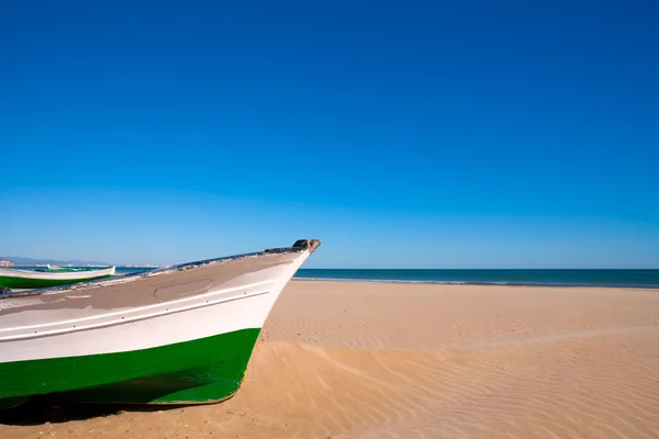 Valencia malvarrosa patacona strand Middellandse Zee — Stockfoto