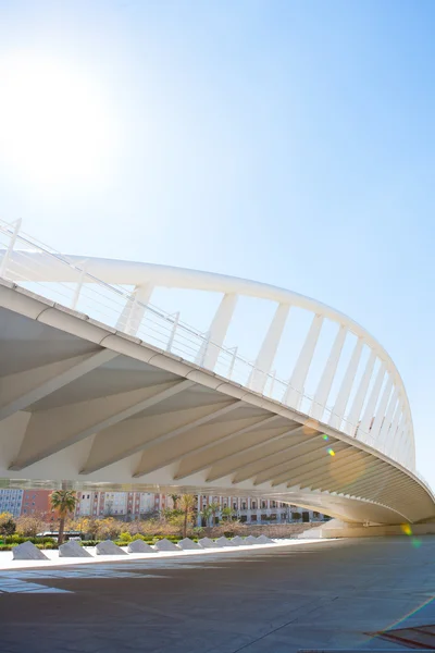 Valencia puente de Exposicion bridge in Alameda — Stock Photo, Image