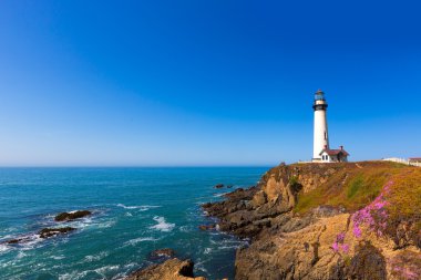 California güvercin deniz feneri cabrillo hwy kıyı hwy 1 işaretleyin.