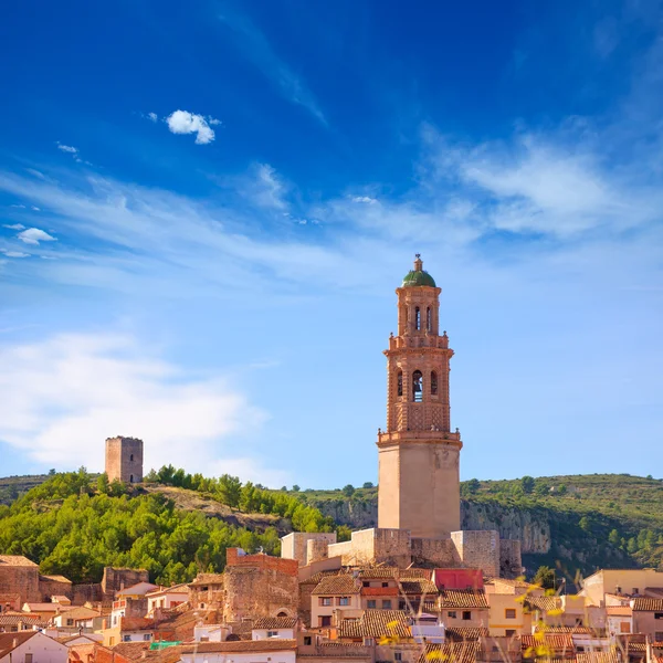 Jerica Castellon village skyline in Alto Palancia of Spain — Stock Photo, Image