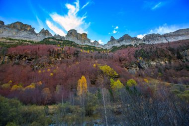 Faya de pelay ordesa Vadisi pyrenees huesca, İspanya