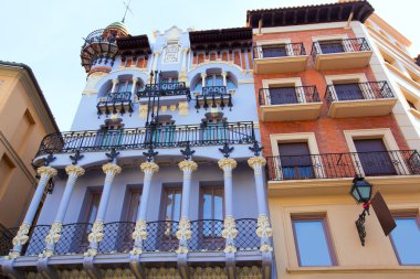 aragon teruel el torico modernist bina İspanya'da