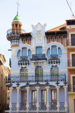 aragon teruel el torico modernist bina İspanya'da
