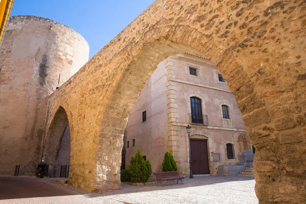 Segorbe castellon torre del verdugo medeltida muralla Spanien — Stockfoto