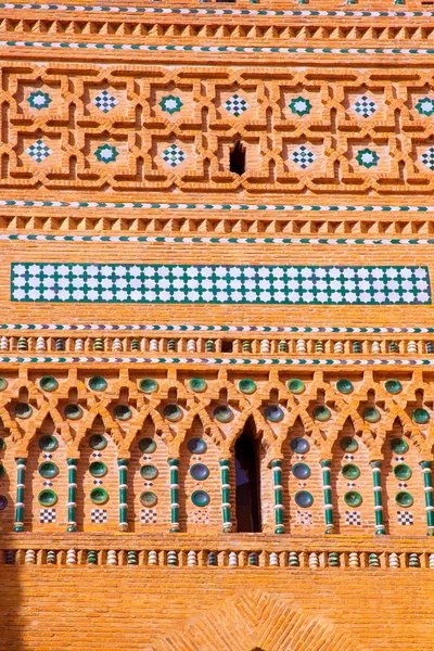 Aragão Teruel Torre de San Martin Mudejar UNESCO — Fotografia de Stock