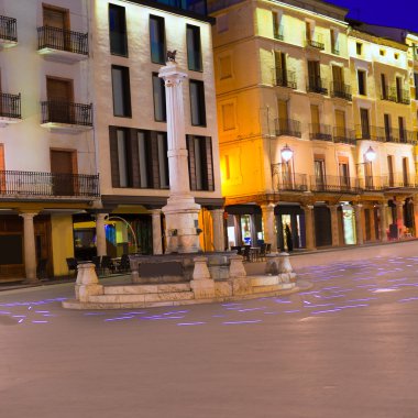 Aragon teruel plaza el torico carlos castel kare İspanya