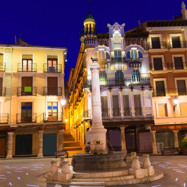 Aragon teruel plaza el torico carlos castel kare İspanya