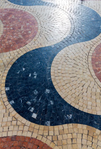 Alicante la Explanada de Espana mosaico de telhas de mármore — Fotografia de Stock