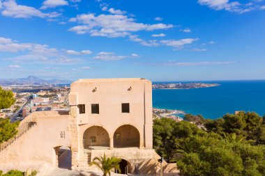 Alicante san juan beach view santa barbara Kalesi: