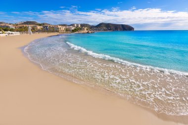 Moraira playa la ampolla beach teulada alicante İspanya