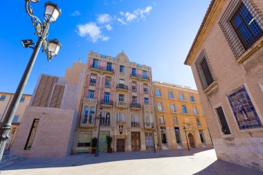 Valencia plaza almoina punt de ganxo modernist İspanya