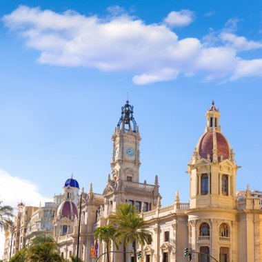 Valencia ayuntamiento şehir Belediye Binası İspanya