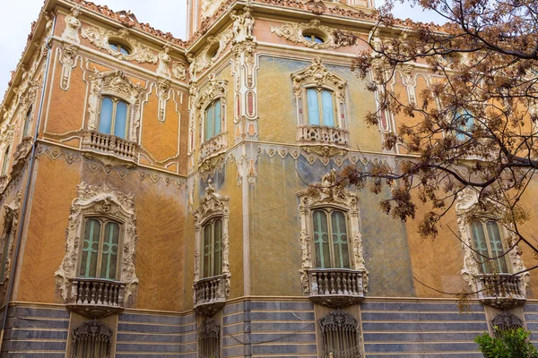 Valencia palacio marques de dos aguas paleis gevel — Stockfoto