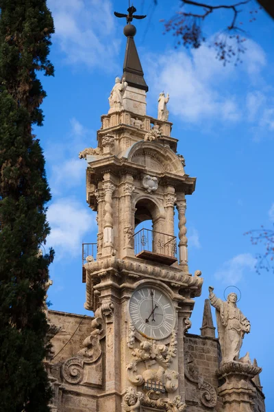 Valencia Santos Juanes fachada da igreja Espanha — Fotografia de Stock