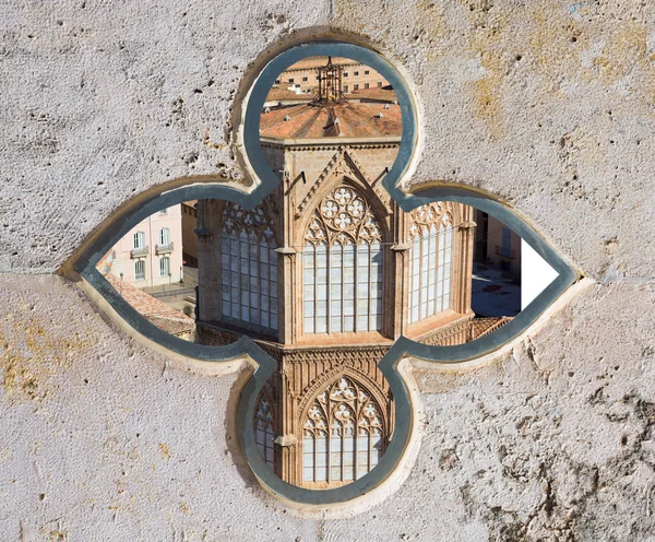 Валенсія повітряних skyline від Ель miguelete собору вежі — стокове фото