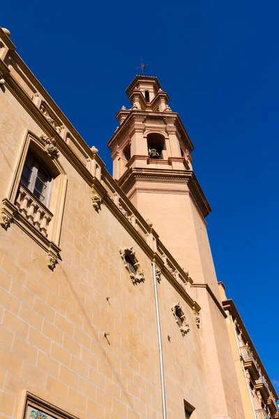 Valencia navellos kerk san lorenzo vierkante Spanje — Stockfoto