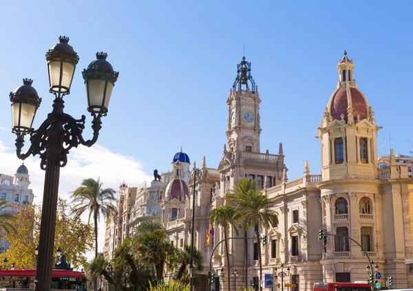 Valencia ayuntamiento Rathaus Gebäude Spanien — Stockfoto