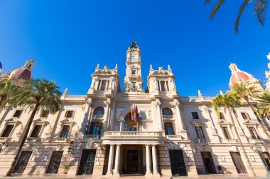 Valencia ayuntamiento şehir Belediye Binası İspanya