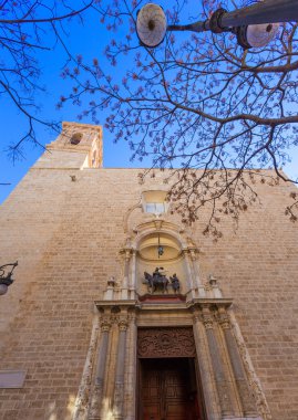 İspanya'nın Valencia san martin kilise cephe
