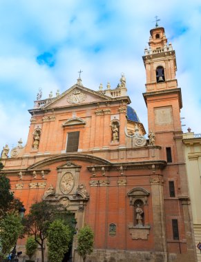 plaza san vicente ferrer İspanya Valencia santo tomas kilise