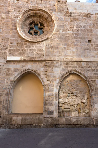 Βαλένθια εκκλησιών plaza santa catalina lope de vega Ισπανία — Φωτογραφία Αρχείου