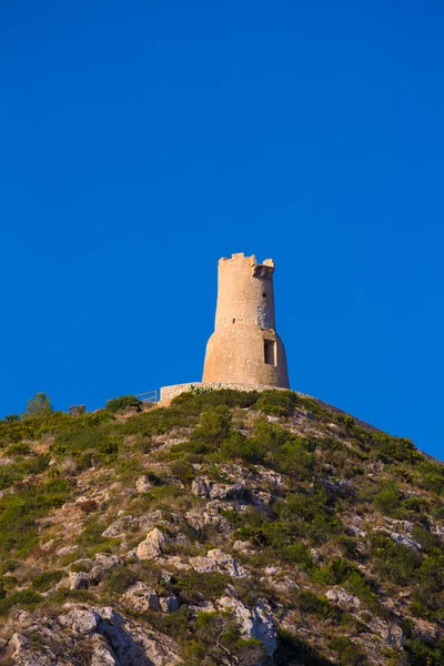 Denia torre del gerro toren mediterrane alicante — Stockfoto