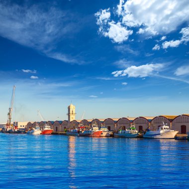 Gandia liman puerto valencia Akdeniz İspanya