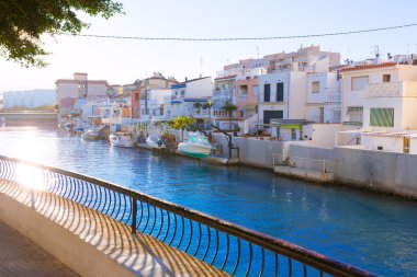 Gandia port valencia günbatımı Akdeniz İspanya