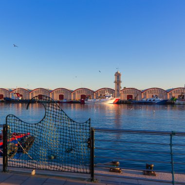 Gandia liman puerto valencia Akdeniz İspanya