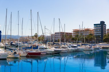 Gandia nautico marina tekne Akdeniz İspanya