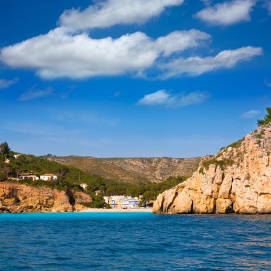 Javea cala granadella beach xabia alicante İspanya