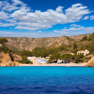 Javea cala granadella beach xabia alicante İspanya