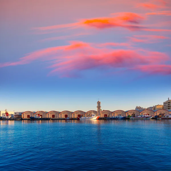 Gandia liman puerto valencia Akdeniz İspanya — Stok fotoğraf