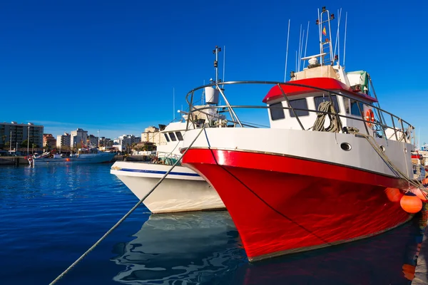 Gandia přístavu puerto Valencii ve Středomoří — Stock fotografie