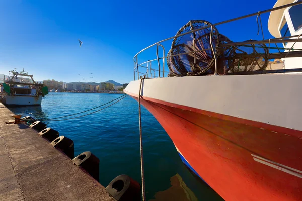 Porto de Gandia porto de Valência no Mediterrâneo Espanha — Fotografia de Stock