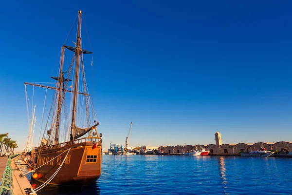 Puerto de Gandia Puerto Valencia en el Mediterráneo España — Foto de Stock