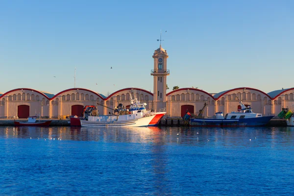 Gandia port puerto Valencia en Méditerranée Espagne — Photo