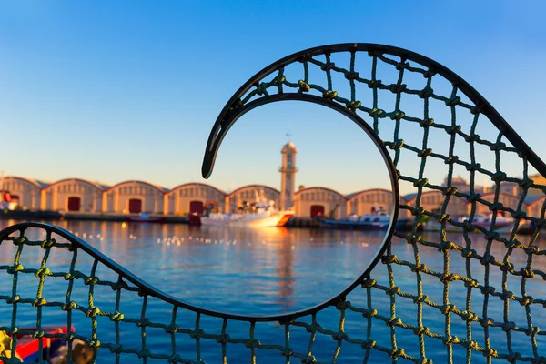 Gandia haven puerto valencia in mediterrane Spanje — Stockfoto
