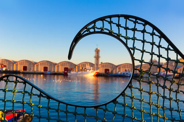 Porto de Gandia porto de Valência no Mediterrâneo Espanha — Fotografia de Stock