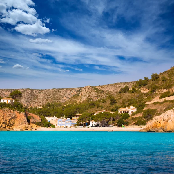 Javea Cala Granadella playa Xabia en Alicante España — Foto de Stock