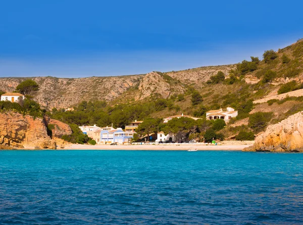 Javea Cala Granadella playa Xabia en Alicante España — Foto de Stock