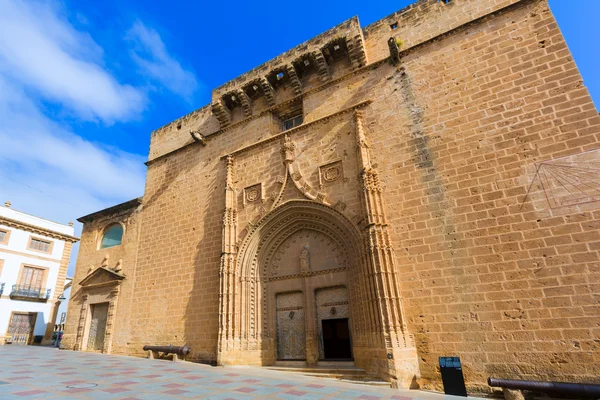 Javea Śródziemnego sant bertomeu Kościół alicante, Hiszpania — Zdjęcie stockowe