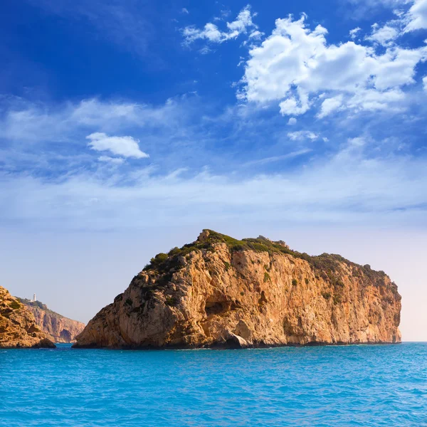 Javea Isla del Descubridor Xabia in Alicante — Stock Photo, Image