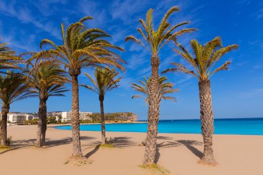 Javea xabia playa del arenal İspanya'da Akdeniz