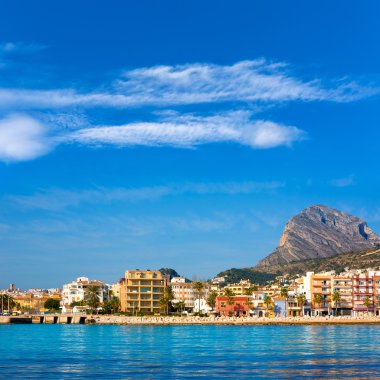 Akdeniz İspanya Javea xabia manzarası