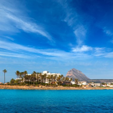 Akdeniz İspanya Javea xabia manzarası