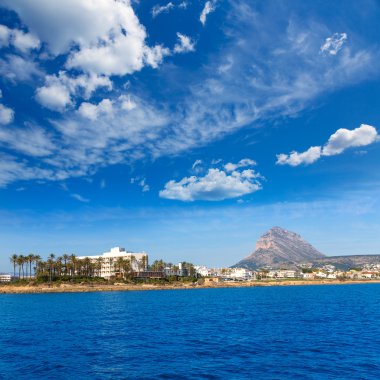 Akdeniz İspanya Javea xabia manzarası